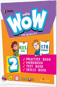 Fenomen Yayıncılık 2. Sınıf Wow Practice Book - Workbook - Test Book