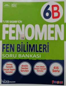 Fenomen Yayınları 6. Sınıf Fen Bilimleri Soru Bankası