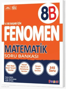 Fenomen Yayınları 8. Sınıf LGS Fenomen Matematik Soru Bankası