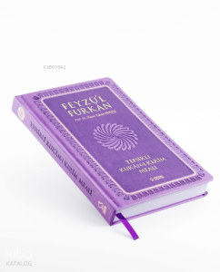 Feyzü'l Furkân Tefsirli Kur'ân-ı Kerîm Meali - Orta Boy - Ciltli - Lila