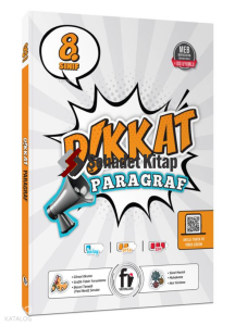 Fi Yayınları 8. Sınıf Dikkat Paragraf Soru Bankası
