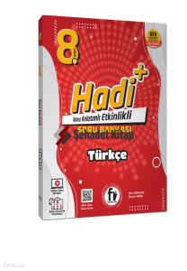 Fi Yayınları 8. Sınıf Hadi Türkçe Konu Etkinlikli Soru Bankası