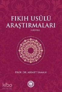 Fıkıh Usulü Araştırmaları