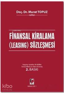 Finansal Kiralama (Leasing) Sözleşmesi