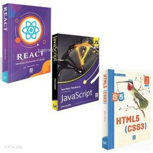 Frontend Seti 1 - 3 Kitap Takım