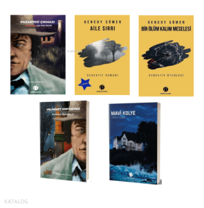 Gencoy Sümer Polisiye Gerilim Set - 1 (5 Kitap Takım)