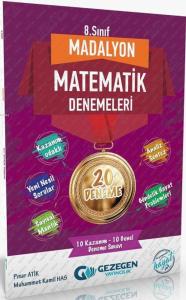 Gezegen Yayınları 8. Sınıf LGS Matematik Madalyon Denemeleri Gezegen