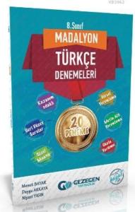 Gezegen Yayınları 8. Sınıf LGS Türkçe Madalyon Denemeleri Gezegen