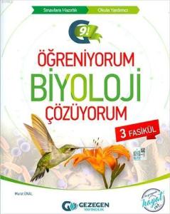 Gezegen Yayınları 9. Sınıf Biyoloji Öğreniyorum Çözüyorum 3 Fasikül Gezegen