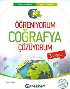 Gezegen Yayınları 9. Sınıf Coğrafya Öğreniyorum Çözüyorum 3 Fasikül Gezegen