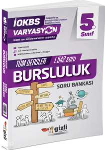 Gizli Yayınları 5. Sınıf Varyasyon Tüm Dersler Bursluluk Soru Bankası
