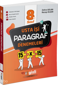 Gizli Yayınları 8. Sınıf LGS Usta İşi Paragraf Denemeleri