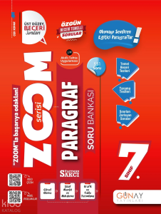 Günay Yayıncılık 7.Sınıf Zoom Serisi Paragraf