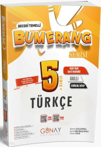 Günay Yayınları Bumerang Serisi 5. Sınıf Etkinlikli Türkçe