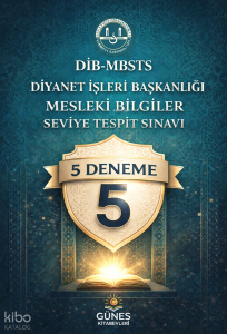 Güneş Kitabevleri Diyanet İşleri Başkanlığı Mesleki Bilgiler Seviye Tespit Sınavı DİB-MBSTS