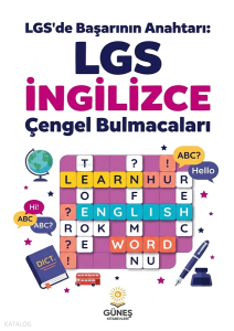 Güneş Kitabevleri LGS'de Başarının Anahtarı: LGS İngilizce Çengel Bulmacaları