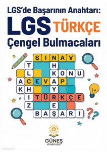 Güneş Kitabevleri LGS'de Başarının Anahtarı: LGS Türkçe Çengel Bulmacaları