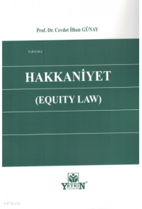 Hakkaniyet;(Equity Law)