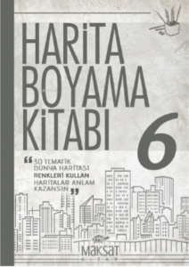 Harita Boyama Kitabı - Dünya 6
