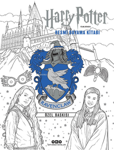 Harry Potter Filmlerinden Resmi Boyama Kitabı – Ravenclaw Özel Baskısı