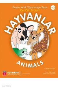 Hayvanlar - Animals (Boyama Kitabı)