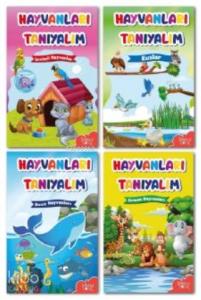 Hayvanları Tanıyalım Seti (4 Kitap)