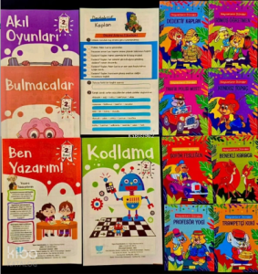 Hayvanların Dilinden Mini Hikayeler (8 Kitap - Testli - Tatil Seti)