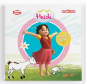 Heidi Etkinlik Kitabı  1;Boyama, Alıştırma, Eşleştirme, Bulmaca, Yaz çiz Bul