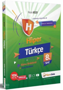 Hiper Zeka 8. Sınıf Hiper Türkçe Konu Anlatımlı & Soru Bankası