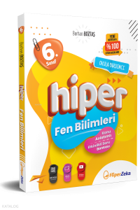 Hiper Zeka Yayınları 6. Sınıf Hiper Fen Bilimleri Konu Anlatımlı Soru Bankası