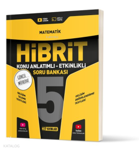 Hız Yayınları 5. Sınıf Hibrit Matematik Soru Bankası