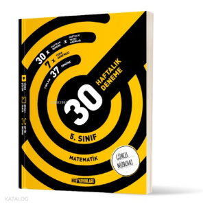 Hız Yayınları 5. Sınıf Matematik 30 Haftalık Deneme