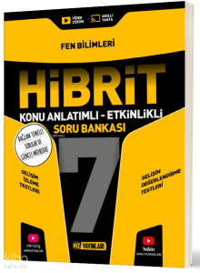 Hız Yayınları 7. Sınıf Hibrit Fen Soru Bankası