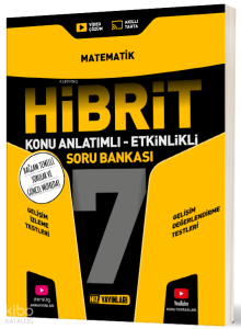Hız Yayınları 7. Sınıf Hibrit Matematik Soru Bankası