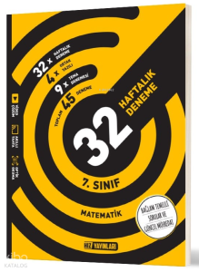 Hız Yayınları 7. Sınıf Matematik Haftalık Deneme