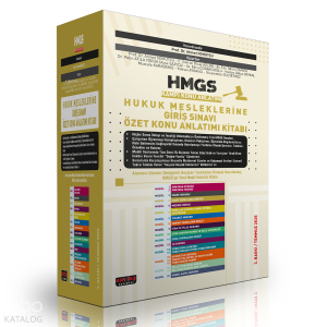 HMGS Kampı Hukuk Mesleklerine Giriş Sınavı Özet Konu Anlatım Kitabı 2025