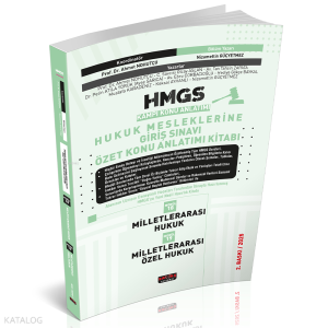 HMGS Özet Konu Anlatımı Milletlerarası Hukuk Milletlerarası Özel Hukuk