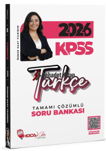 Hoca Kafası 2026 KPSS Türkçe Soru Bankası Çözümlü