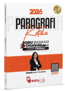 Hoca Kafası 2026 KPSS TYT ALES DGS Paragrafı Kafala Soru Bankası Çözümlü