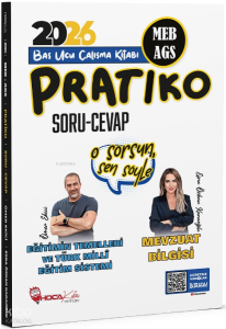 Hoca Kafası 2026 MEB-AGS Eğitimin Temelleri ve Türk Millî Eğitim Sistemi;Mevzuat Bilgisi Pratiko Soru Cevap Çalışma Kitabı