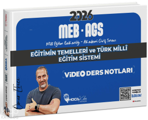 Hoca Kafası 2026 MEB-AGS Eğitimin Temelleri ve Türk Milli Eğitim Sistemi Video Ders Notları