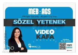 Hoca Kafası Yayınları 2025 MEB-AGS Sözel Yetenek Video Kafa Notlar - Öznur Saat Yıldırım