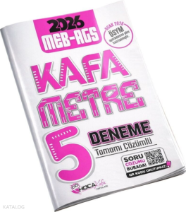 Hoca Kafası Yayınları 2026 MEB-AGS Tüm Dersler Kafametre 5 Deneme Çözümlü