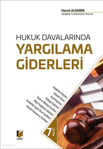 Hukuk Davalarında Yargılama Giderleri (Ciltli)
