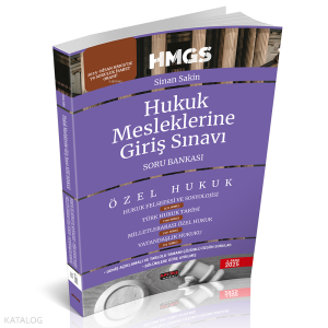 Hukuk Mesleklerine Giriş Sınavı Soru Bankası;Özel Hukuk Hukuk Felsefesi ve Sosyolojisi - Türk Hukuk Tarihi - Milletlerarası Özel Hukuk - Vatandaşlık Hukuku