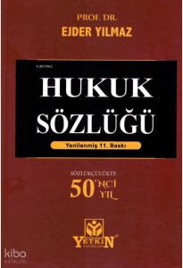 Hukuk Sözlüğü
