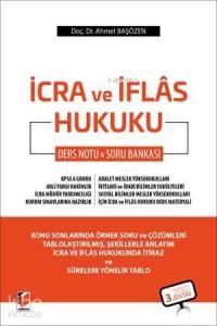 İcra ve İflas Hukuku Ders Notu