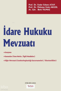 İdare Hukuku Mevzuatı