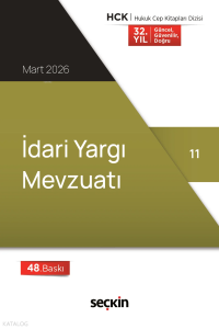 İdari Yargı Mevzuatı - Cep Kitabı