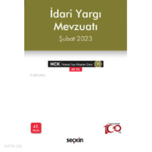 İdari Yargı Mevzuatı (Cep)